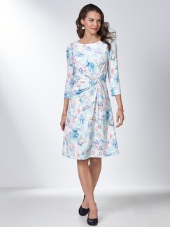 Jerseykleid Korallenriff Aqua Detail 1
