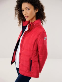 Leichtsteppjacke Traveller Rot Detail 1