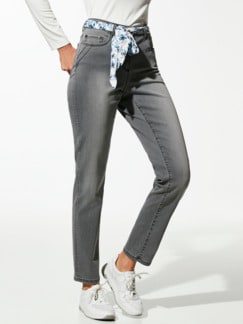 Stretchjeans Softtouch inkl. Tuch Grey Detail 1