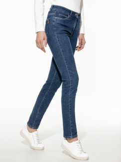 Passform-Jeans Slim Fit Blue Stoned Detail 1