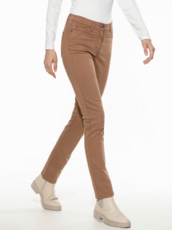 Thermo-Yoga-Jeans Ultrastretch Toffee Detail 1