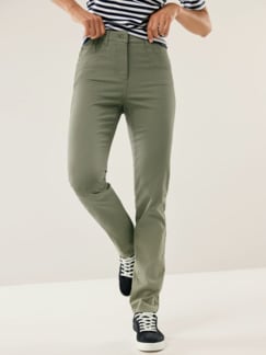 Baumwollhose Supersoft Khaki Detail 1