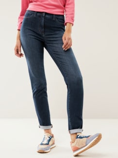 Bi-Stretch-Jeans Softtouch Dark Blue Detail 1