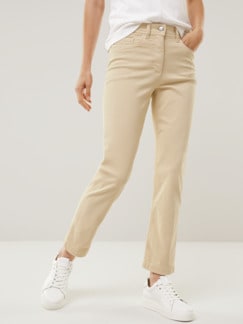 7/8-Stretchjeans Premium-Klima Sand Detail 1