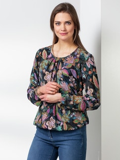 Blousonbluse Flower Power Blousonbluse Flower Power