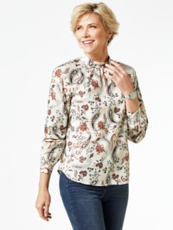 Ultrastretch-Stehkragen-Shirtbluse Ultrastretch-Stehkragen-Shirtbluse