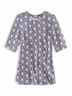T-Shirt-Bluse Sommerdruck