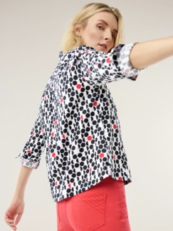 Boxy Bluse Klima Komfort