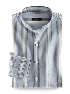 Stehkragen Havanna-Shirt Stehkragen Havanna-Shirt