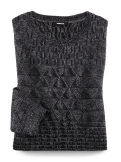 Rundhals-Pullover Geometric Rundhals-Pullover Geometric
