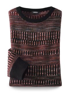 Jacquard-Pullover Farbklaviatur Jacquard-Pullover Farbklaviatur