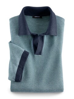 Strick-Polo Kurzarm Strick-Polo Kurzarm