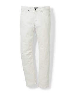 Jogger-Jeans Five Pocket White Detail 1