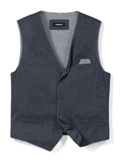 Jersey Bequem-Weste Jersey Bequem-Weste