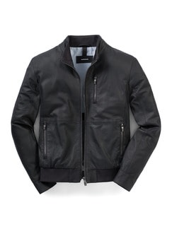 Seidennappa Lederblouson Seidennappa Lederblouson