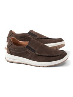 Active Air Leder Slipper Braun Detail 1