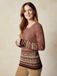 Alpaka-Jacquardpullover Alpaka-Jacquardpullover
