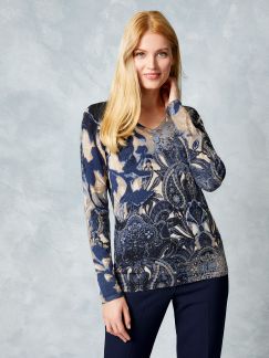 Feinstrickpullover Paisley Feinstrickpullover Paisley