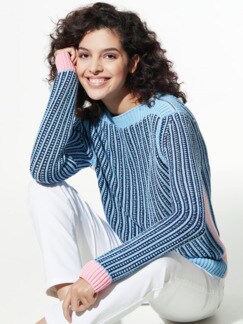 Farbkontrast-Pullover Riviera Farbkontrast-Pullover Riviera