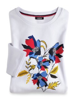 Baumwollshirt Blumenmuster Baumwollshirt Blumenmuster