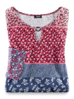 Blouson-Shirt Streublumen Blouson-Shirt Streublumen