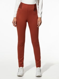 Thermojersey Schlupfhose Zimt Detail 1