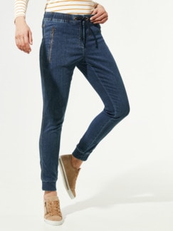 Wellness Jeans Medium Blue Detail 1