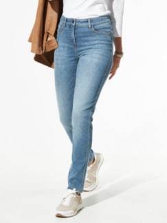 Perfect-Shape-Jeans Blue Stoned Detail 1