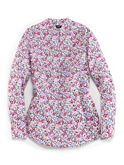 Extraglatt-Bluse Kelchkragen Extraglatt-Bluse Kelchkragen