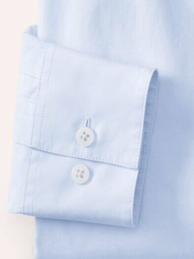 Oversized Hemd Hellblau