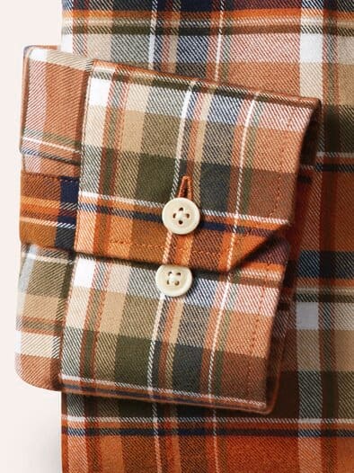 Soft-Flanell-Hemd Karo Terra
