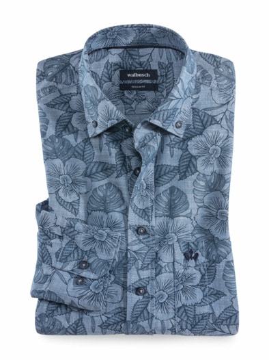 Chambray Hemd Regular Fit | Walbusch
