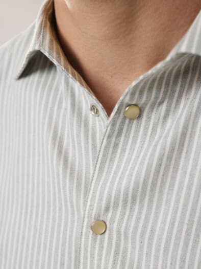 Luxus-Flanell Hemd Streifen