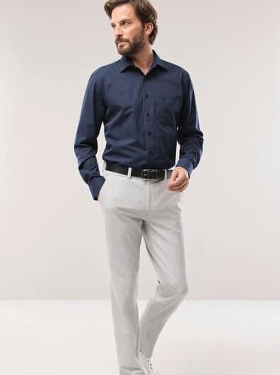 Aktiv-Hemd Nadelstreifen