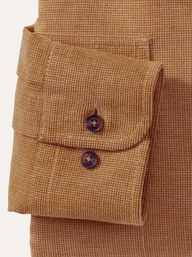 Soft-Cord Overshirt Curry