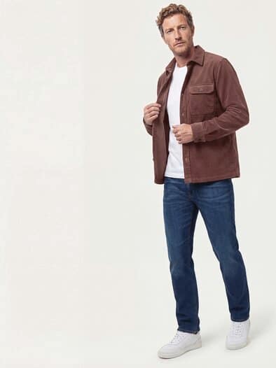 Soft-Cord Overshirt Rost