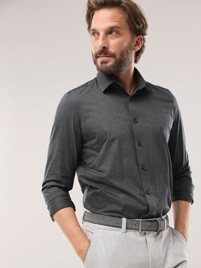 Performance-Hemd Anthrazit