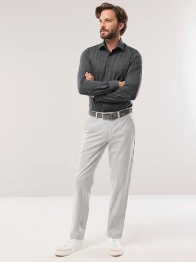 Performance-Hemd Anthrazit