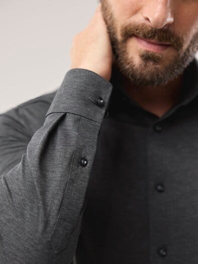 Performance-Hemd Anthrazit
