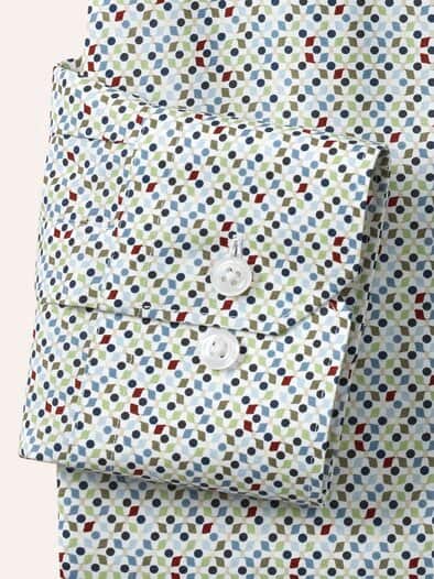 Extraglatt-Hemd Minimal Druck