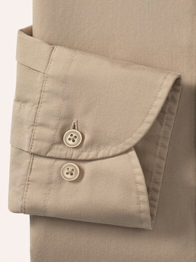 Überfärber-Hemd Sand