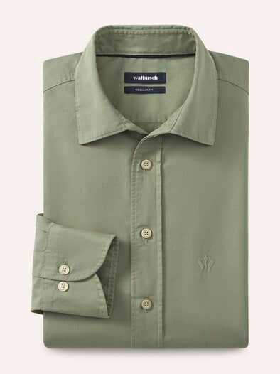 Überfärber-Hemd Schilf