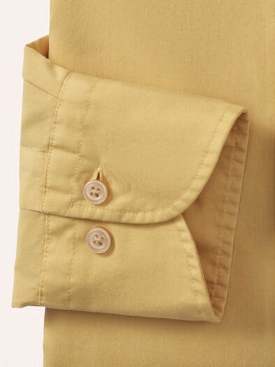 Überfärber-Hemd Akaziengelb