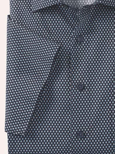 Extraglatt-Hemd Kent-Kragen Minimal Druck