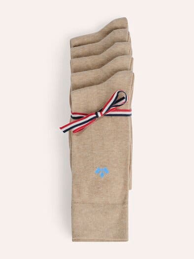 Baumwoll-Socke Everyday Beige