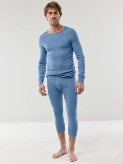 Thermo-Langarmshirt 2er-Pack Blau