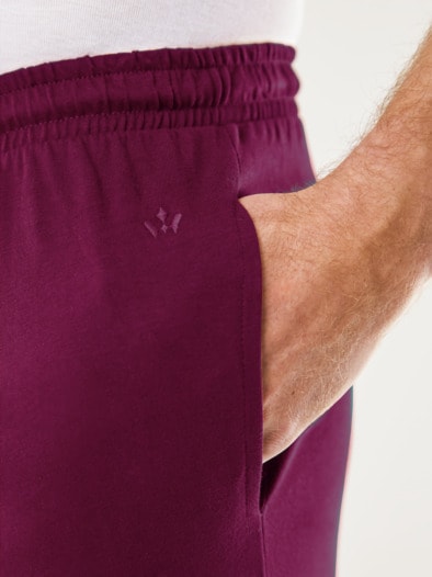 24/7 Hose lang Burgund