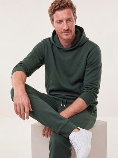 Sweatshirt mit Kapuze Grün