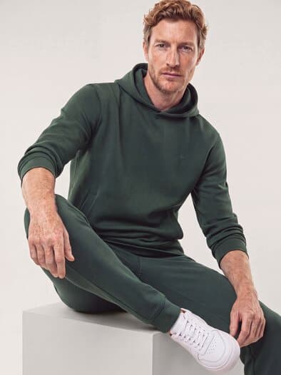Sweatshirt mit Kapuze Grün