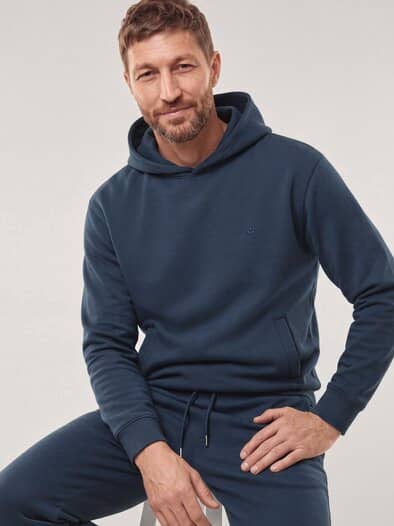 Sweatshirt mit Kapuze Marine
